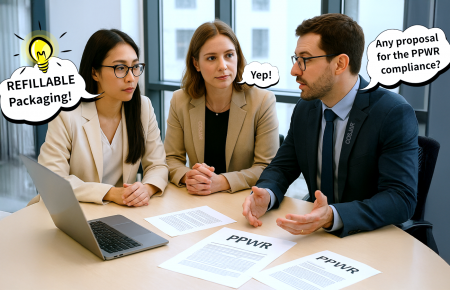 El envase recargable cumple con PPWR - El envase recargable de COSJAR te ayuda a cumplir con PPWR